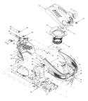 Page G Diagram and Parts List for 13BD604G401 2001 Yard Man Lawn Tractor